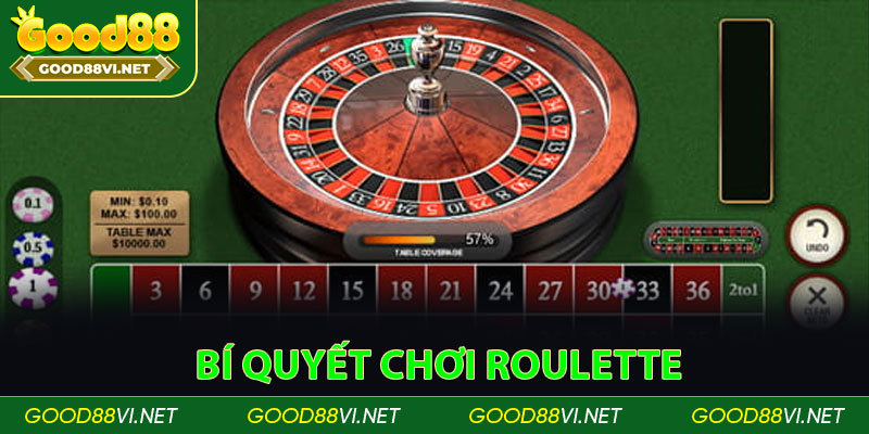 Bí quyết chơi roulette hiệu quả từ những cao thủ kỳ cựu tại good88